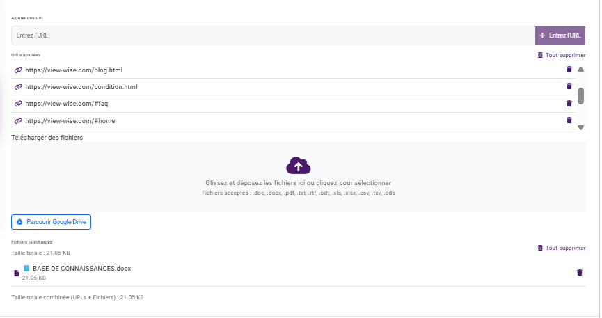 Base de connaissances intelligente